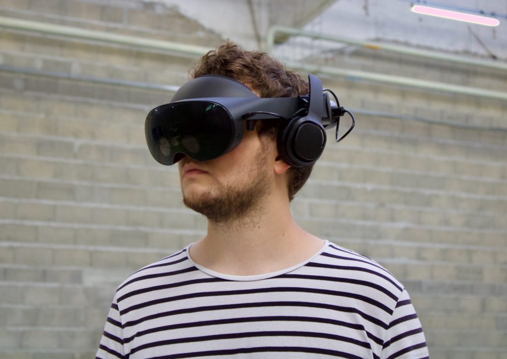 Participant à une étude en réalité virtuelleétude comportements edpm